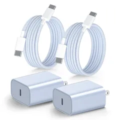 Cardill iPhone16 充電器 タイプc 充電器 type-c 20W PD 急速充電器 [2個セット 正規MFi認証品/PSE認証済み] USB C-C ケーブル 2M付属 usb-c コンセント タイプC 電源アダプター コンセント対応 iP 0