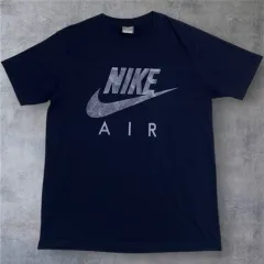 ナイキ NIKE ネイビー エア ビックロゴ 半袖 Tシャツ XL