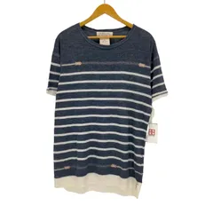 レミレリーフ REMI RELIEF リネンボーダーTシャツ メンズ  Lのサムネイル