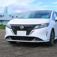 【送料無料】21年モデル 日産 ノート E13専用 前杠デコレーションバー 3点セット ABS製 高光沢仕上げ