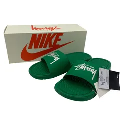 【中古美品】NIKE ナイキ × STUSSY ステューシー DC5239-300 BENASSI SLIDE SANDAL べナッシ スライド サンダル シューズ靴 【160-260207-ya-01-izu】