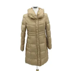 エニィスィス エニシス anySiS ダウンコート ロング丈 2 ベージュ ボリュームカラー /HO19 ■GY58