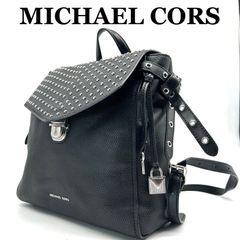 美品✨Michael Kors 黒 スタッズバックパック - メルカリ