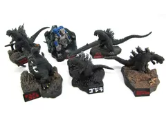 バンダイ ゴジラ名鑑 酒井ゆうじ ジオラマ 6種おまとめセット フィギュア ゴジラ/モスラ対ゴジラ/ゴジラVSキングギドラ/ゴジラ×メカゴジラ/ゴジラエビラモスラ南海の大決闘 難有