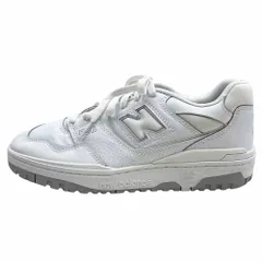 NEW BALANCE ニューバランス BB550PB1 WHITE GRAY ホワイト グレー ローカット スニーカー ホワイト系 27cm【美品】【中古】