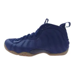 NIKE ナイキ 314996-405 AIR FOAMPOSITE ONE NAVY GUM エア フォームポジット ワン スニーカー ネイビー系 28cm【中古】