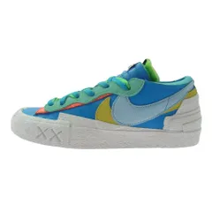 NIKE ナイキ KAWS × sacai Blazer Low Neptune Blue カウズ  サカイ ブレーザー ロー ネプチューンブルー スニーカー ブルー系 27cm【美品】【中古】