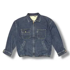 参考上代31900円 未使用 COOTIE PRODUCTIONS 22AW Denim Zip Up Work Jacket デニムジップアップワークジャケット ブルゾン クーティープロダクションズ CTE-22A206 インディゴ S （9135M）