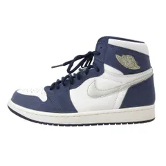 NIKE ナイキ DC1788-100 AIR JORDAN 1 HIGH OG CO.JP MIDNIGHT NAVY  エアジョーダン 1 ミッドナイトネイビー ハイカットスニーカー ネイビー系 ホワイト系 27.5cm【中古】