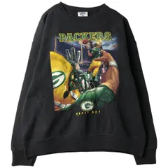 古着 90年代 リー Lee SPORT NFL GREEN BAY PACKERS グリーンベイパッカーズ スウェットシャツ トレーナー USA製 メンズXL相当/eaa610799