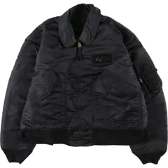 古着 民間品 アルファ ALPHA CWU-45/Pタイプ 中綿入り ミリタリー フライトジャケット メンズXL相当/eaa612728