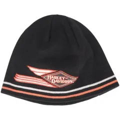 古着 ハーレーダビッドソン Harley-Davidson ニット帽 ビーニー フリーサイズ相当/gaa006729