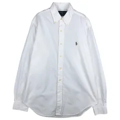 古着 ラルフローレン Ralph Lauren CLASSIC FIT クラシックフィット 長袖 ボタンダウンシャツ メンズM相当/eaa610122