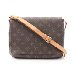 ルイ・ヴィトン LOUIS VUITTON ショルダーバッグ ミュゼットタンゴ ショートストラップ M51257 PVCコーティングキャンバス レザー ミュゼット・タンゴ ショート