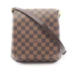 ルイ・ヴィトン LOUIS VUITTON ショルダーバッグ ミュゼットサルサ ロングストラップ N51300 PVCコーティングキャンバス レザー ミュゼット・サルサ ロング レディース