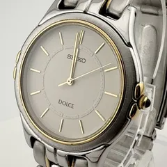 SEIKO 8J41-6140 セイコー DOLCE ドルチェ クォーツ メンズ　ボーイズ　腕時計 稼働品 電池交換済【U317】