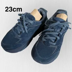 【ホカオネオネ】HOKA 23cm  クリフトン L スエード　CLIFTON L SUEDE　スニーカー　ランニングシューズ　ネイビー　レディース