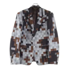 LOUIS VUITTON (ルイヴィトン) 24AW デジタルカモ 2Bテーラード ジャケット ブラウン RM242M MGI HRJ61Eのサムネイル