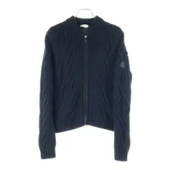 MONCLER (モンクレール) CARDIGAN TRICOT ダウンニットジャケット ジップアップ ブラック レディース I20939B00029