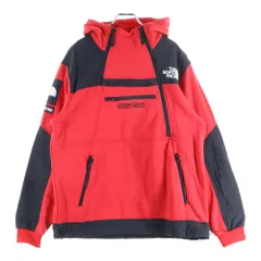 SUPREME (シュプリーム) ×THE NORTH FACE SteepTech Hoodie スティープテックプルオーバースウェットパーカー フーディー レッド NF0A2RET