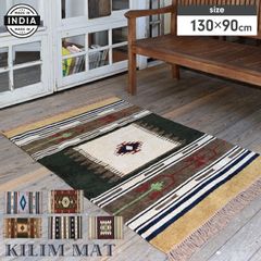 アンティークキリム （Kilim）絨毯 ラグ（Rug） 手織り 約77×115