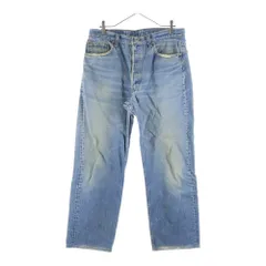 Levi's (リーバイス) 501 USA製 ボタン裏552 スモールe 501-0000 ボタンフライ デニムパンツ インディゴ