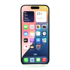 Used Apple iPhone 15 128GB Green (MTMM3J/A) from Kusumoto Pawn Shop in Motosumiyoshi. Unlocked and has network restrictions. (SoftBank Network Restrictions Apply).