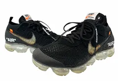 ナイキ NIKE ×Off-White オフホワイト AIR VAPORMAX FK Black Total Orange エア ヴェイパーマックス ブラック トータル オレンジ AA3831-002 27.5黒 ブランド古着ベクトル 中古☆AA★260207