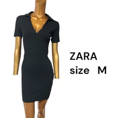 No.136 (♡)ZARA  Vネック タイトワンピース  y2k