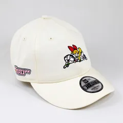 【ニューエラ正規品】ニューエラ New Era® NEW ERA® 帽子 キャップ  9THIRTY The Powerpuff Girls パワーパフ ガールズ Jump Out クロームホワイト(商品番号：14743502)