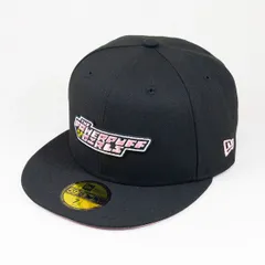 【ニューエラ正規品】ニューエラ New Era® NEW ERA® 帽子 キャップ 59FIFTY The Powerpuff Girls パワーパフ ガールズ ロゴ ブラック(商品番号：14743503)