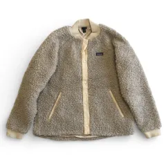 美品　PATAGONIA パタゴニア　レトロX フリース ボンバージャケット　フリース　RETRO-X FLEECE BOMBER JACKET　キッズ　レディース　サイズXXL　スナップボタン　ポリエステル