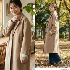 niko and... ニコアンド【F】ロングコート ベージュ 美品 通勤 外出