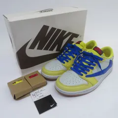 Travis Scott×NIKE W AIR JORDAN 1 LOW OG SP トラヴィススコット ナイキ エアジョーダン 1 DZ4137-700 US8.5 25.5cm 箱有 ※中古