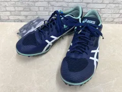 asics アシックス HEATFLAT ヒートフラット 1093a 195 陸上競技用スパイク メンズシューズ ブルー 28cm