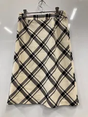 ピC155⚫︎ＩＮＥＤ⚫︎フレアスカート⚫︎ウール100％⚫︎size 2⚫︎白×黒