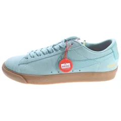 NIKE (ナイキ) × SUPREME BLAZER LOW GT QS Cannon-Gum シュプリーム ブレザー キャノンガム ローカットスニーカー グリーン US9.5/27.5cm 716890-009