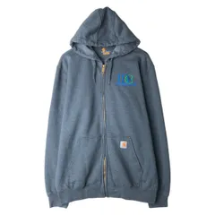 古着 カーハート Carhartt ORIGINAL FIT スウェットフルジップパーカー メンズL相当/eaa458398