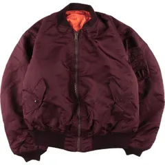 古着 80~90年代 民間品 アルファ ALPHA MA-1タイプ 中綿入り ミリタリー フライトジャケット USA製 メンズXXL相当 ヴィンテージ/eaa612717