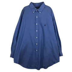 古着 ラルフローレン Ralph Lauren YARMOUTH 長袖 ボタンダウンシャツ メンズXL相当/eaa610119