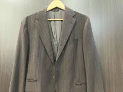 THE SUIT COMPANY/テーラードジャケット/106101 E. THOMAS セットアップストライプブラウン