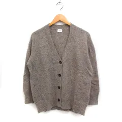 アーバンリサーチ ドアーズ URBAN RESEARCH DOORS Vネック カーディガン ニット ウール混 One ブラウン 茶 /FT38