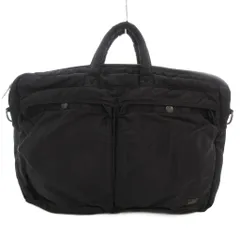 ポーター PORTER TANKER ブリーフケース ハンドバッグ ビジネス ナイロン 黒 ブラック ■GY47 /TZ