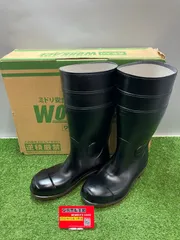 【未使用品】【0936】[ミドリ安全] 安全長靴 先芯入り 耐油 耐薬 ワークプラス NW1000 スーパー ブラック 24 cm 4E　ITPPB9ZNVU36