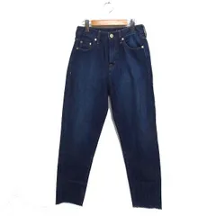 アメリカンホリック AMERICAN HOLIC デニム ジーンズ ワイド テーパード S ネイビー 紺 /FT42