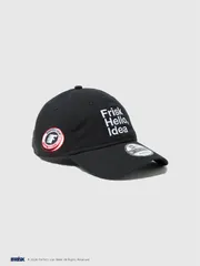 NEW ERA ニューエラ キャップ 9TWENTY FRISK フリスク ブラック 黒 コラボレーション 帽子 ロゴ カーブバイザー 14863801