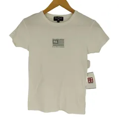 ポロジーンズ RL POLO JEANS CO. 米国旗ロゴプリント S/S クルーネック Tシャツ Y2K レディース JPN：S 