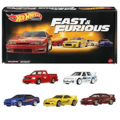 ホットウィールHot Wheels ワイルド・スピード プレミアムバンドル  ミニカー5台入り HKF08