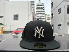 NEW ERA 59FIFTY MLB パール バッジ Pearl Badge ニューヨーク・ヤンキース ブラック 7 1/2