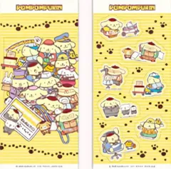 【ポムポムプリンA (30th Anniversary) 】 サンリオキャラクターズ きゃらくたぶるステッカーズ Vol.6
